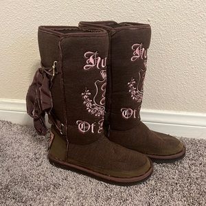 juicy couture brown boots